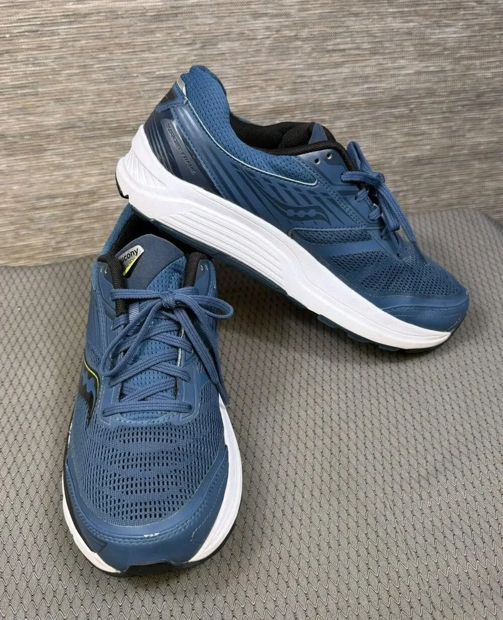 Saucony Shoes Mens Size 9 Blue White Running Athletic FORMFIT PWRRUN S20574-55